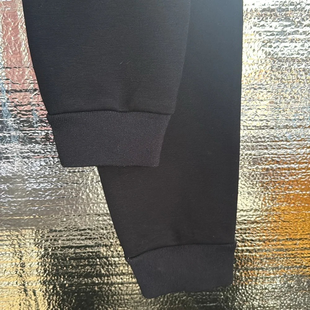 Mother Pants Womens Navy Blue French Kissing Pleated Trainer Jogger Zip. 28 - Picture 7 of 9